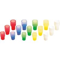 東京硝子器械 TGK シリコンWキャップ 18φ 赤 10個入 161-18-03-02 1袋(10個) 191-3130（直送品）