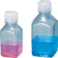 東京硝子器械 TGK 透明角びん 500mL PC製 602-21-11-45 1本 185-6441（直送品）