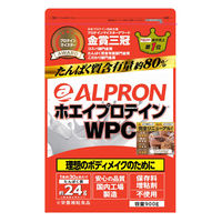 ALPRON WPC チョコチップミルクココア風味 900g 1個