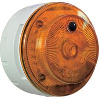 日惠製作所 NIKKEI LED回転警報機 ニコUFOmyubo 電池式 人感センサー VS10M-B04JY 255-5309（直送品）