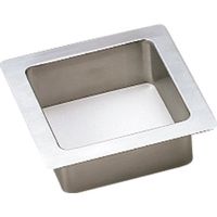 スガツネ工業 SUGATSUNE (210028436)ANーKH008ーHLステンレス鋼製 屑入投入口 角型 AN-KH008-HL 1個（直送品）