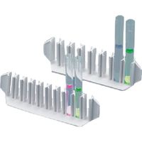 東京硝子器械 TGK 試験管立てPP 20φ8本立 #135 198-19-82-04 1個 190-5349（直送品）