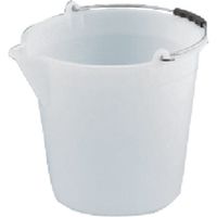 東京硝子器械 TGK 目盛付きバケツ 9L LDPE #905 198-23-61-01 1個 189-9004（直送品）