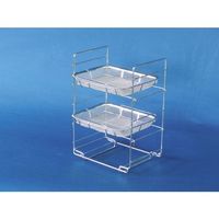 東京硝子器械 TGK 網バット用棚 1枚2段 360-22-92-21 1台 183-7171（直送品）