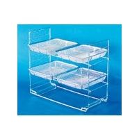 東京硝子器械 TGK 網バット用棚 2枚2段 360-22-92-22 1台 191-5113（直送品）