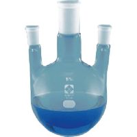 東京硝子器械 TGK 共通三口丸底フラスコ 2L 34ー19 371-13-05-05 1個 184-9890（直送品）