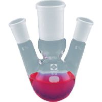 東京硝子器械 TGK 共通三口丸底フラスコ 300mL 29ー19 371-13-06-06 1個 184-9859（直送品）