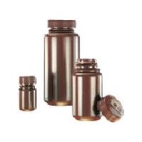 東京硝子器械 TGK 広口褐色サンプル瓶 HDPE 1000mL 24入 656-17-40-64 1袋(24個) 184-7185（直送品）