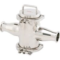 高磁力液体用ラインマグネット 耐熱150°C 1.0T(10000G) 7本組 取付3.0Sヘルール MGPF-U30C-7 1台（直送品）