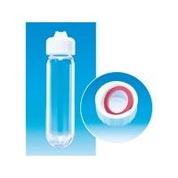 東京硝子器械 TGK 沈でん管 円筒ねじ蓋付 PC 10mL 10本 656-21-13-11 1袋(10本) 185-1943（直送品）