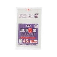 東京硝子器械 TGK 環境袋策 45L 透明 10枚入 153-23-69-38 1袋(10枚) 190-3673（直送品）