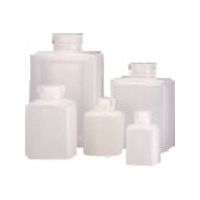 東京硝子器械 TGK 角型試薬瓶 HDPE 500mL 12入 656-17-39-25 1袋(12個) 183-9280（直送品）