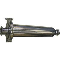 マグネットプラン 高磁力液体用ラインマグネット 耐熱150°C 1.0T(10000G)取付1.5Sヘルール MGPF-U15S-1 1台（直送品）