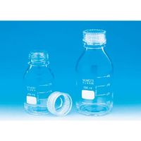 東京硝子器械 TGK ねじ口びん 透明キャップ付 5L 371-05-20-69 1本 184-3501（直送品）