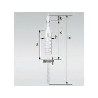 東京硝子器械 TGK SPC分液ロート SPC15 目盛付 50mL 371-13-64-87 1個 183-5757（直送品）