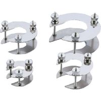 東京硝子器械 TGK ボール用クランプ 金属三方締付型#35用 371-50-08-14 1個 183-8901（直送品）