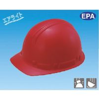 つくし工房 つくし 保護帽 かるメットーエアライトー 赤 3011-R 1個 184-3249（直送品）