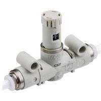 CKD ダイヤル付スピードコントローラ インラインタイプ DSC-S1-06-H44-L 1個 249-5400（直送品）