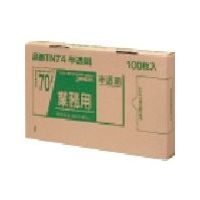 東京硝子器械 TGK ポリ袋 TN74 70L 100枚×4袋 153-23-67-27 1箱(400枚) 189-7276（直送品）