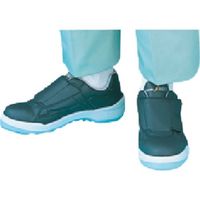 東京硝子器械 TGK 静電靴 8818N 紺 22cm 407-87-07-46 1足 185-1514（直送品）