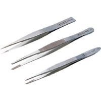 東京硝子器械 TGK ピンセット クロームスチール製 647 990-25-23-03 1本 185-4090（直送品）