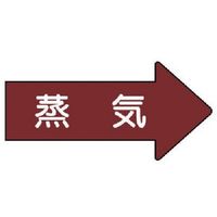 ユニット 配管ステッカー 右方向表示 蒸気(中) 52×105 10枚組 AS.41M 1組(10枚) 746-2271（直送品）