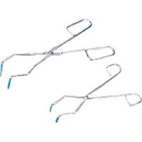 東京硝子器械 TGK るつぼ挾み ステンレス製 500mm 419-50-11-07 1本 185-9366（直送品）