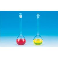 東京硝子器械 TGK メスフラスコ 100mL 透明摺 アロー 939-11-04-26 1個 183-5085（直送品）