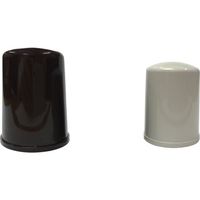 因幡電機産業 JAPPY ボルトカバーワンタッチ式 Bキャップ こげ茶 M12・M14用 BNC13DB 1個 129-0535（直送品）