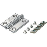 SUGATSUNE (170013729)ステンレス鋼製蝶番アルミフレーム取付用セット ASーHGーSUSーM3040ー10 1セット（直送品）