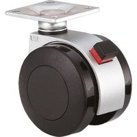 スガツネ工業 SUGATSUNE (200133258)FA55PSRキャスター FA55PSR 1個 133-7699（直送品）