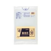 東京硝子器械 TGK 業務用ポリ袋 45L 透明 10枚入 153-23-68-83 1袋(10枚) 190-3654（直送品）