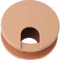 スガツネ工業 SUGATSUNE (210029535)LS60LBR配線孔キャップ LS60LBR 1個 131-7259（直送品）