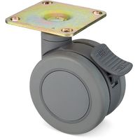 スガツネ工業 SUGATSUNE (200130363)MFDBー100GPキャスター MFDB-100GP 1個 131-8879（直送品）