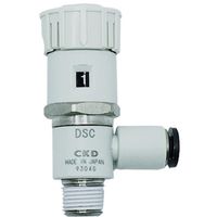 CKD ダイヤル付スピードコントローラ DSC-6-4-IL 1個 249-7100（直送品）