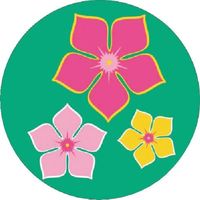 つくし工房 つくし たのし~る [はな] にちにちそう KS-121 1枚 184-8015（直送品）