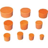 東京硝子器械 TGK 赤ゴム栓 #15 161-17-22-15 1個 189-2845（直送品）