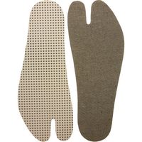 ノサックス 地下足袋用踏抜き防止中敷 Lサイズ(25.5ー26.0CM) SKB1000-L 1足 126-6496（直送品）