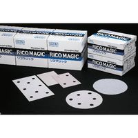 理研コランダム リコマジック マジックペーパー 穴なし 125パイ #80 52-MR3-MA-125X0-80 1セット(100枚)（直送品）