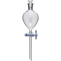 東京硝子器械 TGK 透明摺合球形分液ロート 平栓 1000mL 29/42 079-13-70-14 1個 189-7091（直送品）