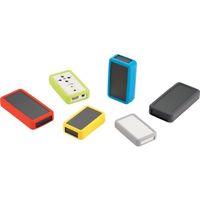 タカチ電機工業 タカチ シリコンカバー付プラスチックケース LCS145H-F6-WL 1個 338-1697（直送品）