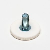 スガツネ工業 SUGATSUNE (200035379)TGー40GPーWT薄型アジャスター TG-40GP-WT 1個 131-7292（直送品）