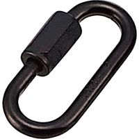 水本機械製作所 水本 アルミリングキャッチ(ブラック) 線径10mm ALH-10BK 1個 336-9657（直送品）