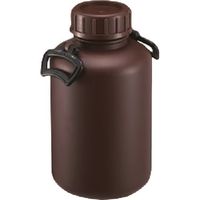 東京硝子器械 TGK 広口びん 10Lキャリー 茶褐色 876-22-02-59 1本 184-7619（直送品）