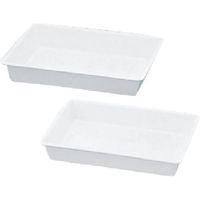 東京硝子器械 TGK SBバット 白 SBー0 PE製 908-22-41-11 1枚 185-3917（直送品）