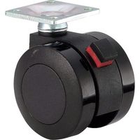 スガツネ工業 SUGATSUNE (200133202)FP45PSRキャスター FP45PSR 1個 131-4052（直送品）