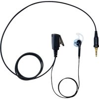 F.R.C. シリコンカバー付きインナータイプ左耳専用イヤホンマイク(PRO用/トランシーバー専用) FPG-27LWP 1本（直送品）