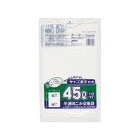 東京硝子器械 TGK 容量表示入ポリ袋 45L 10枚 153-23-68-73 1袋(10枚) 190-3659（直送品）