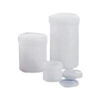 東京硝子器械 TGK 円筒容器 PE製 No.4 77φ×98H 310mL 319-22-54-04 1個 189-3036（直送品）