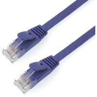 ホーリック LANケーブル UTP カテゴリー6A フラット 10m LC100ー509FB 1個 382-3275（直送品）